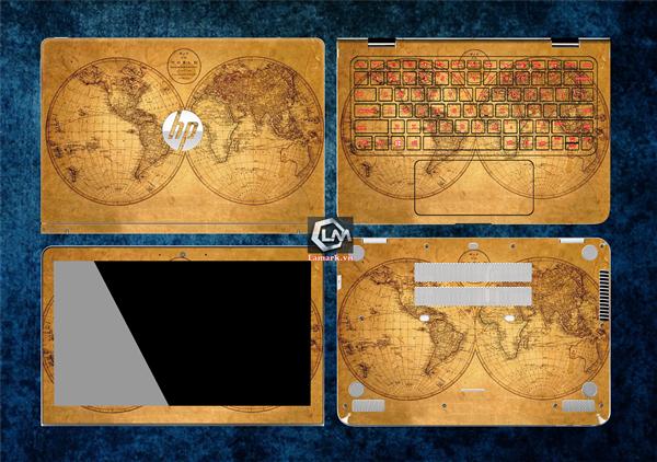 Ảnh đại diện sản phẩm Skin laptop bản đồ